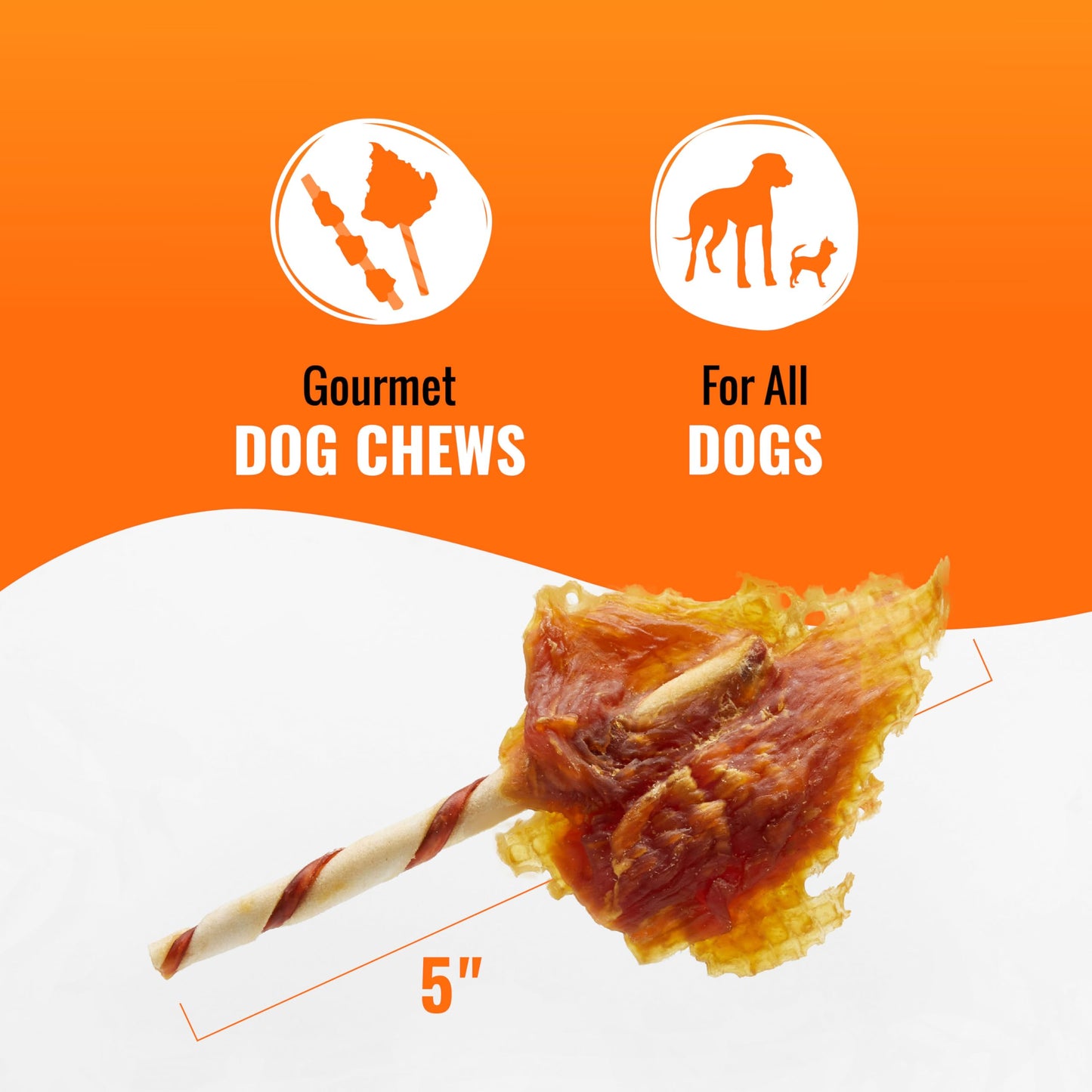 Long-Lasting Dog Treats with Real Protein