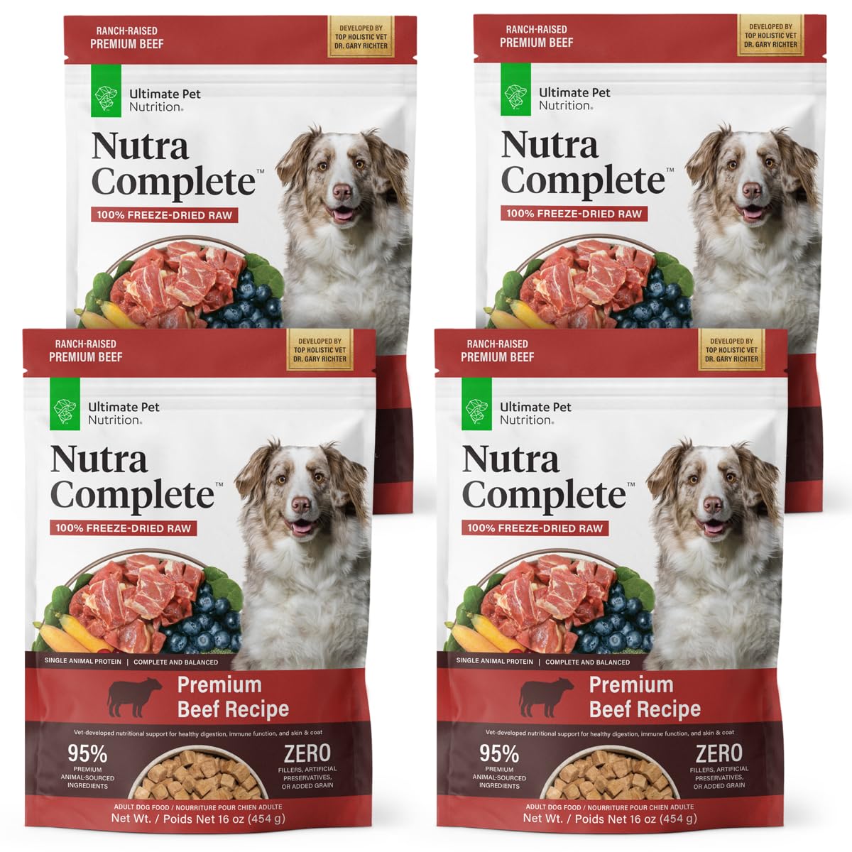 Freeze-Dried Raw Dog Food with Prebiotics