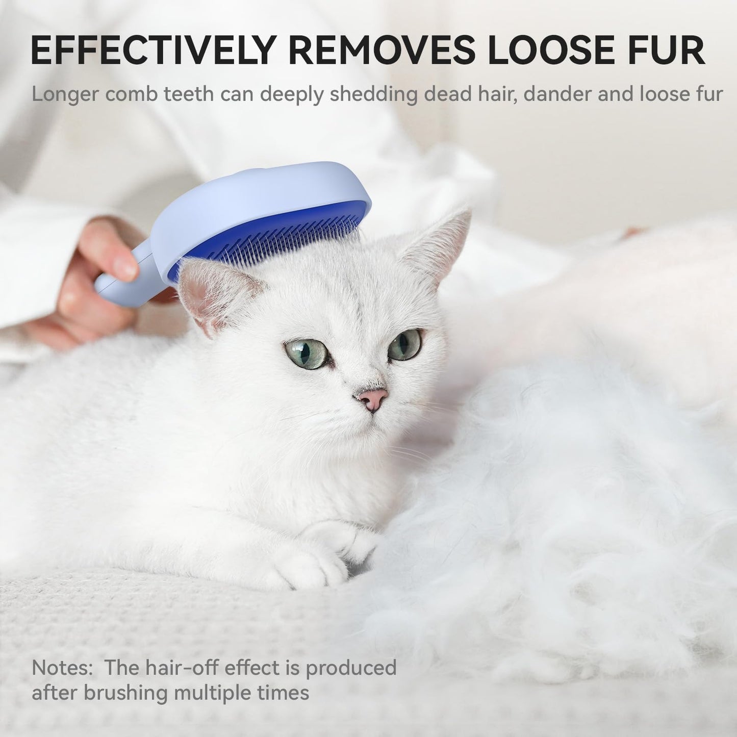 Cat Deshedding Brush for Long & Short Hair