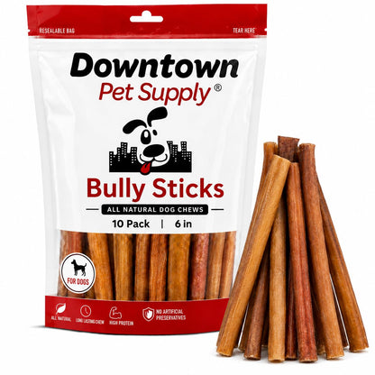 Natural Bully Stick Dog Chews for Long-Lasting Treats