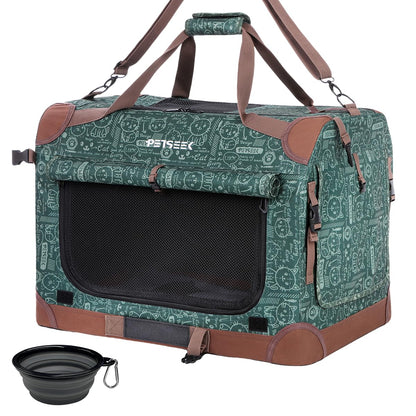 Extra-Large Soft-Sided Pet Carrier, Foldable