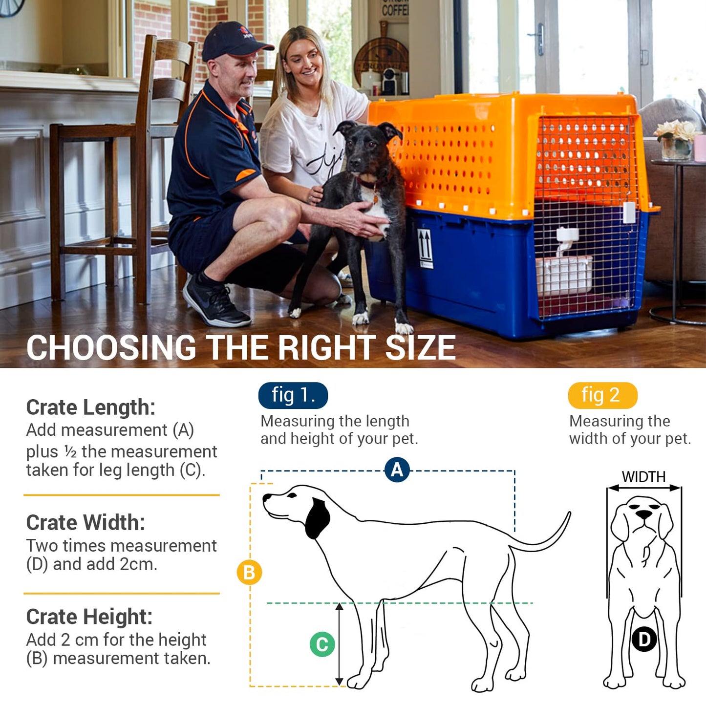 Pet Crate, Airline Approved Pet Carrier, 7 Sizes