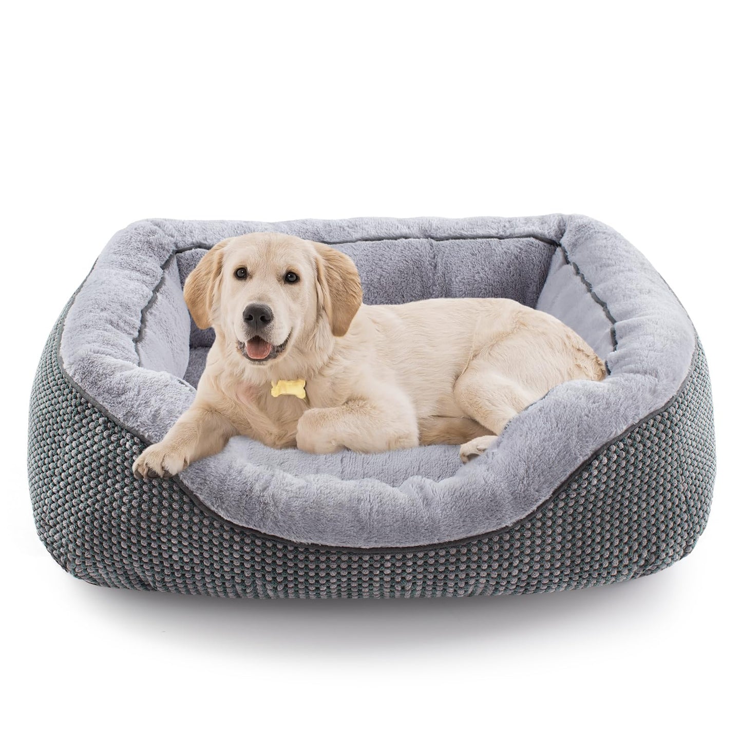 Orthopedic Calming Dog Bed with Anti-Slip Bottom