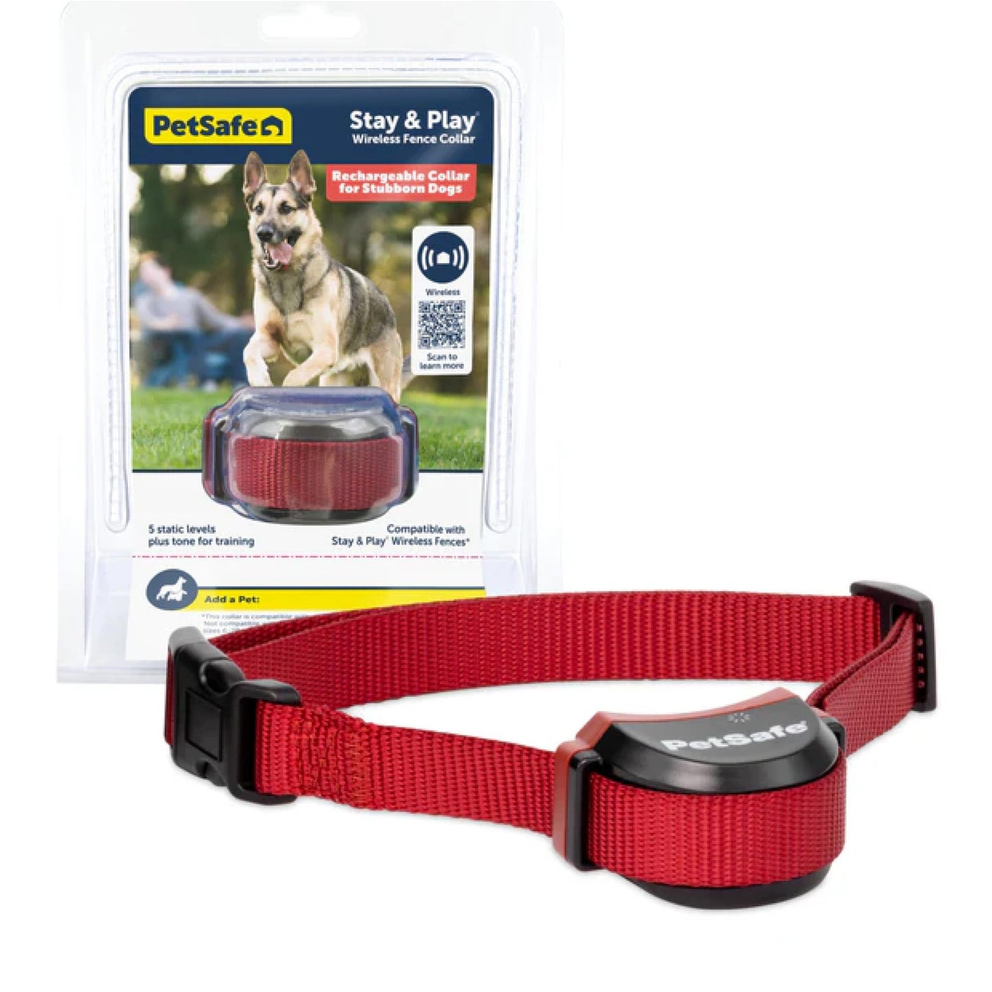 Wireless Dog Fence with Rechargeable Training Collar