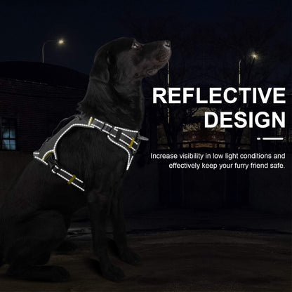 Dog Backpack Harness with Hidden Side Pockets