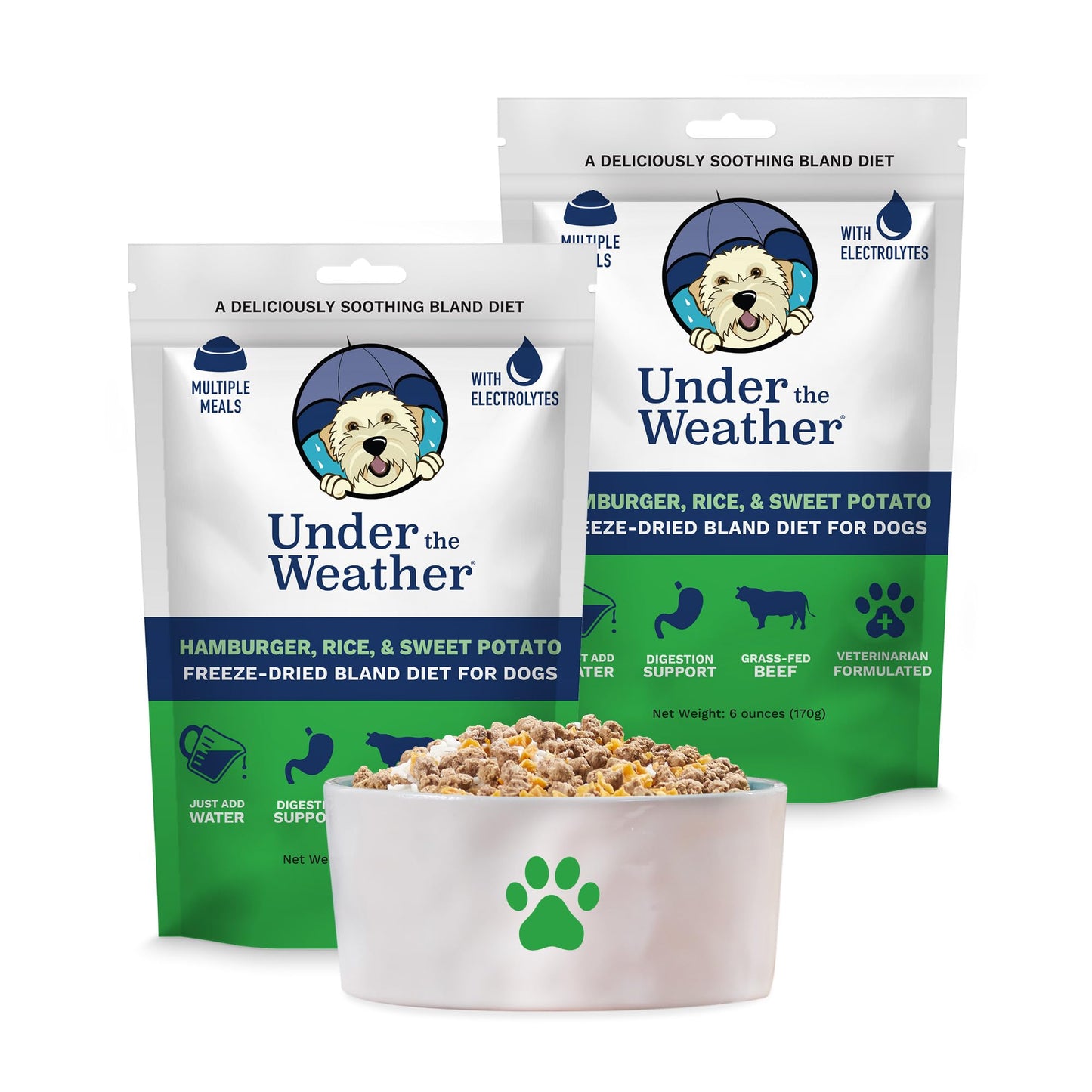 Easy-Digest Bland Diet Dog Food with Electrolytes