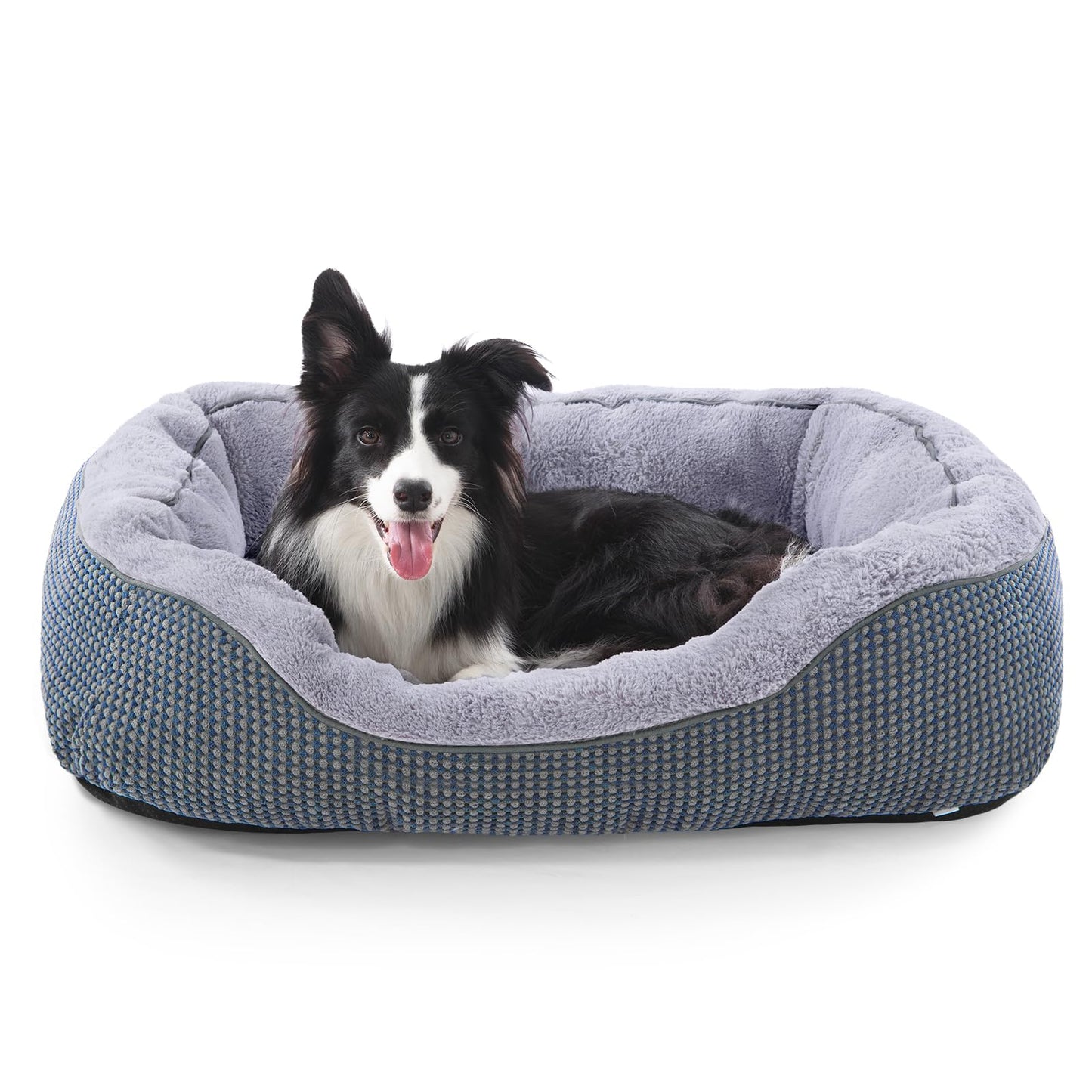 Orthopedic Calming Dog Bed with Anti-Slip Bottom