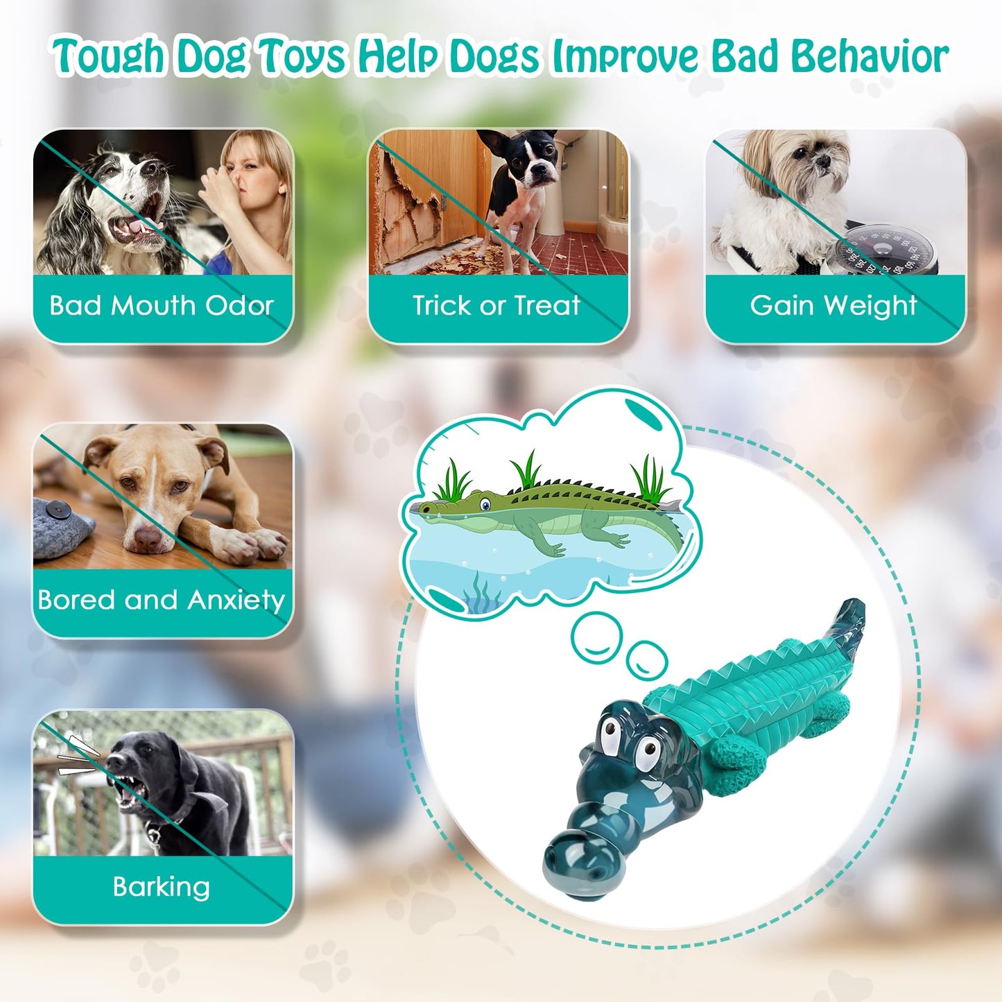 Tough Dog Chew Toy for Aggressive Chewers