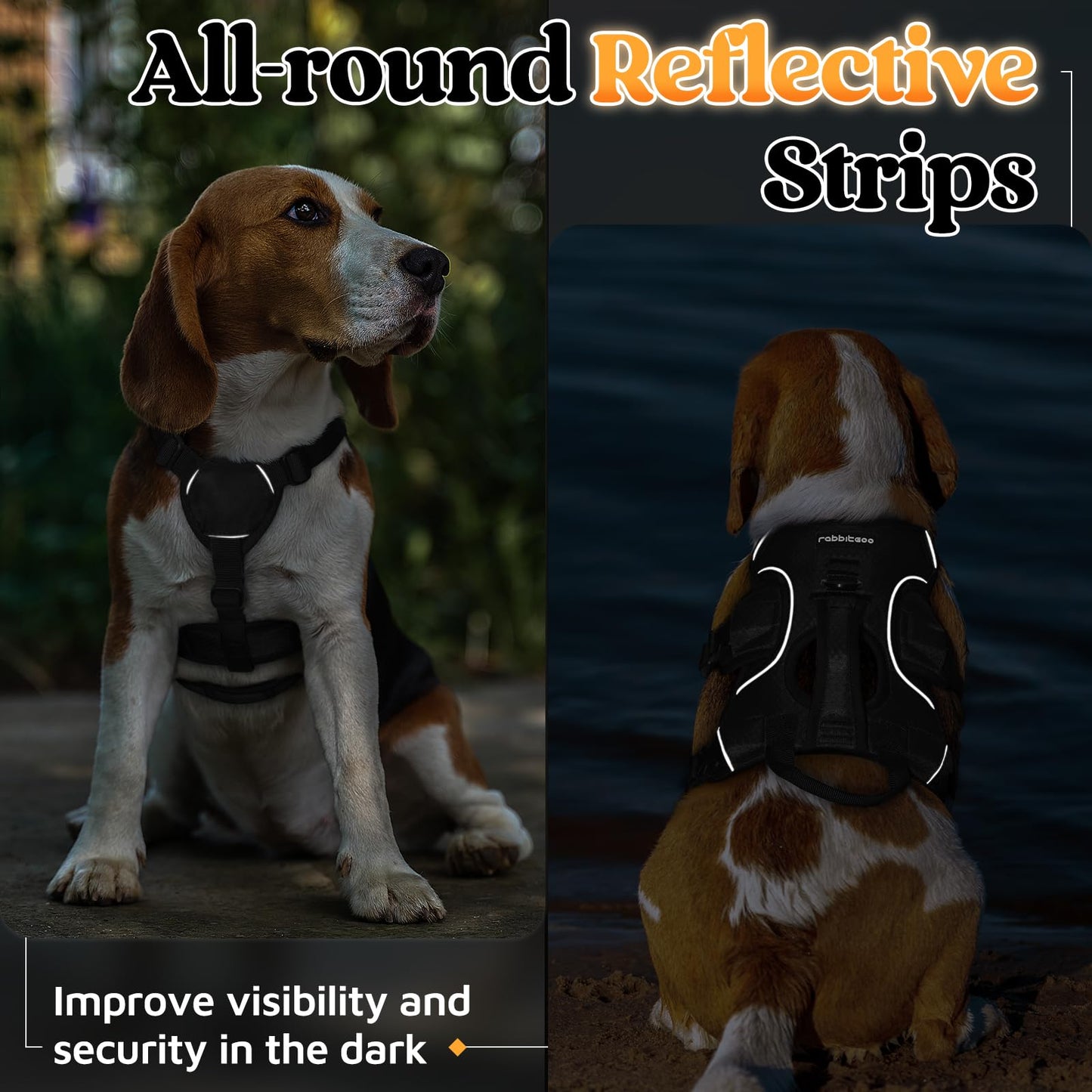No-Pull Dog Harness with Lift Handle