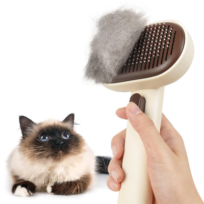 Cat Deshedding Brush for Long & Short Hair