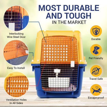 Pet Crate, Airline Approved Pet Carrier, 7 Sizes