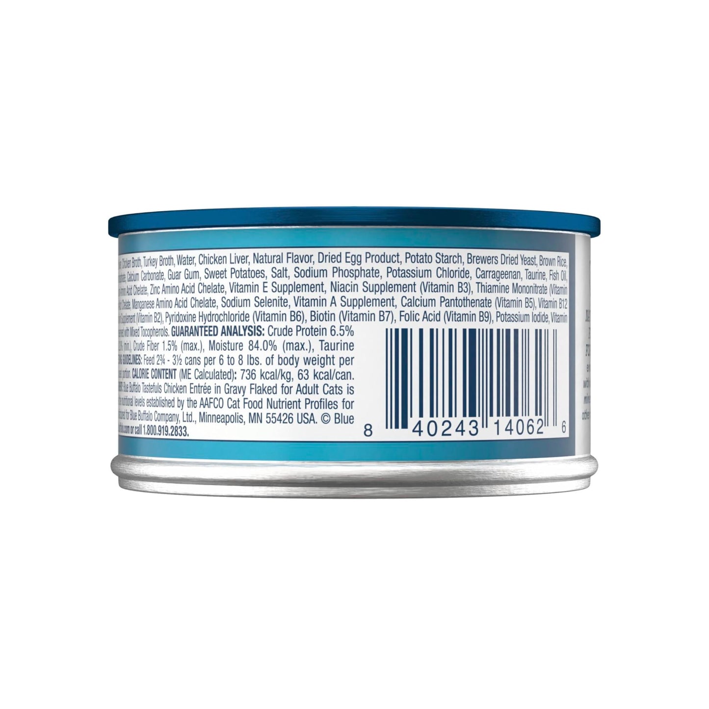 Natural Flaked Wet Cat Food for Daily Nutrition