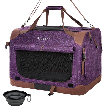 Extra-Large Soft-Sided Pet Carrier, Foldable