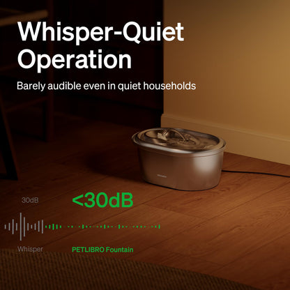 Quiet Replacement Pump for Pet Water Fountains