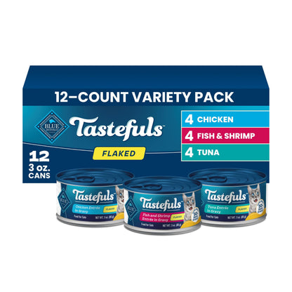 Natural Flaked Wet Cat Food for Daily Nutrition