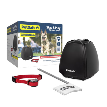 Wireless Dog Fence with Rechargeable Training Collar