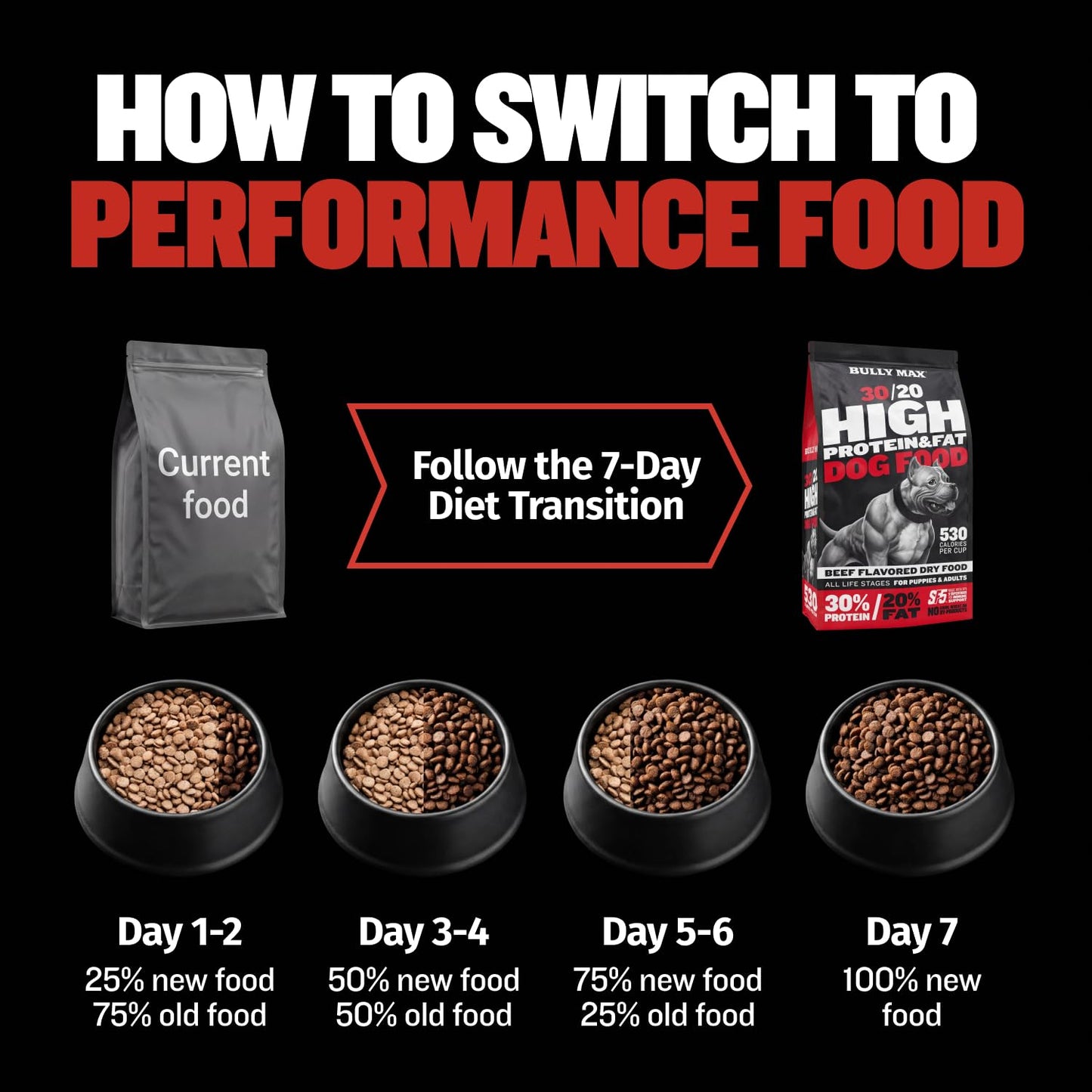 High-Protein Dry Dog Food for Adults & Puppies