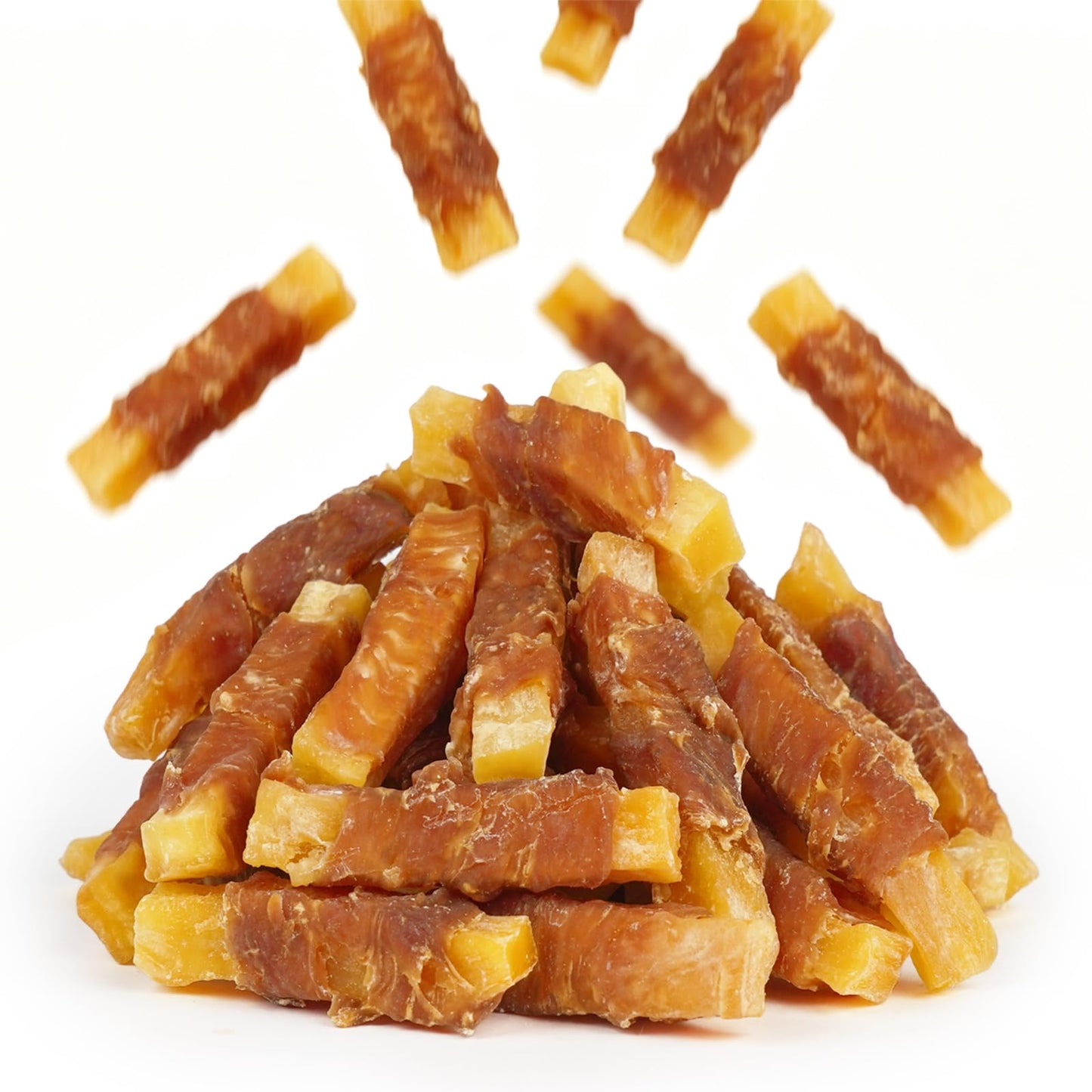 Chicken-Wrapped Sweet Potato Dog Treats