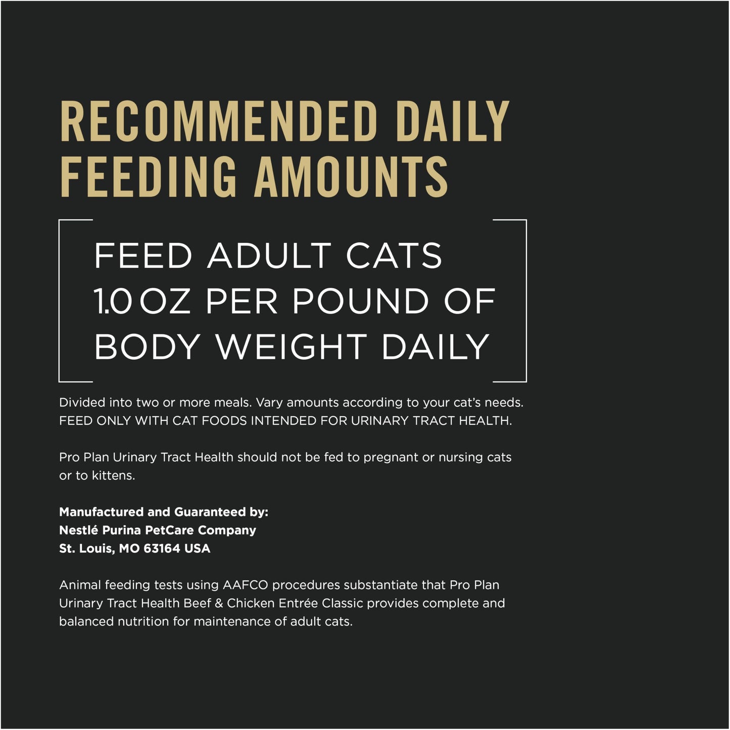 Urinary Health Wet Cat Food with Chicken in Gravy