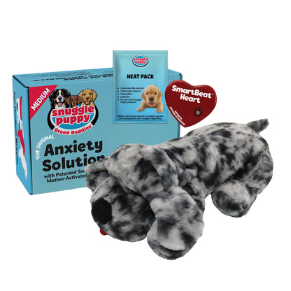 Heartbeat Plush Dog Toy for Calming Comfort