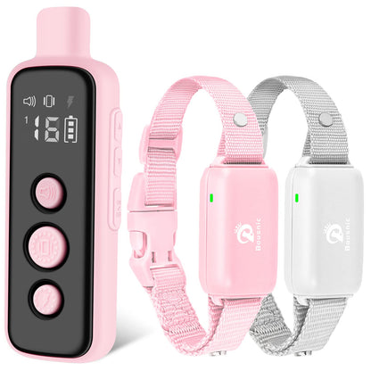 Waterproof Remote Training Collar for Two Dogs