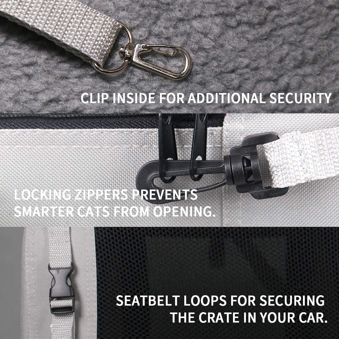 Extra-Large Soft-Sided Pet Carrier, Foldable
