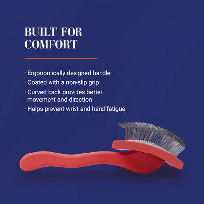 Professional Slicker Brush for All Dog Coats