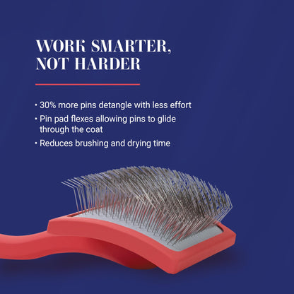 Professional Slicker Brush for All Dog Coats