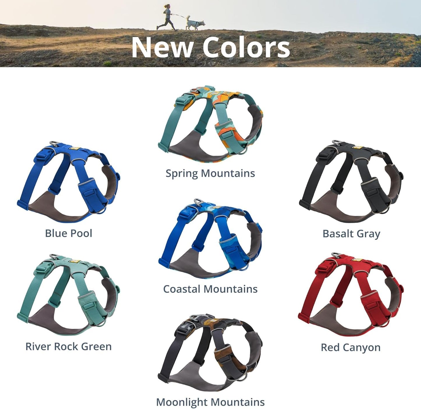 Front Range Padded Dog Harness