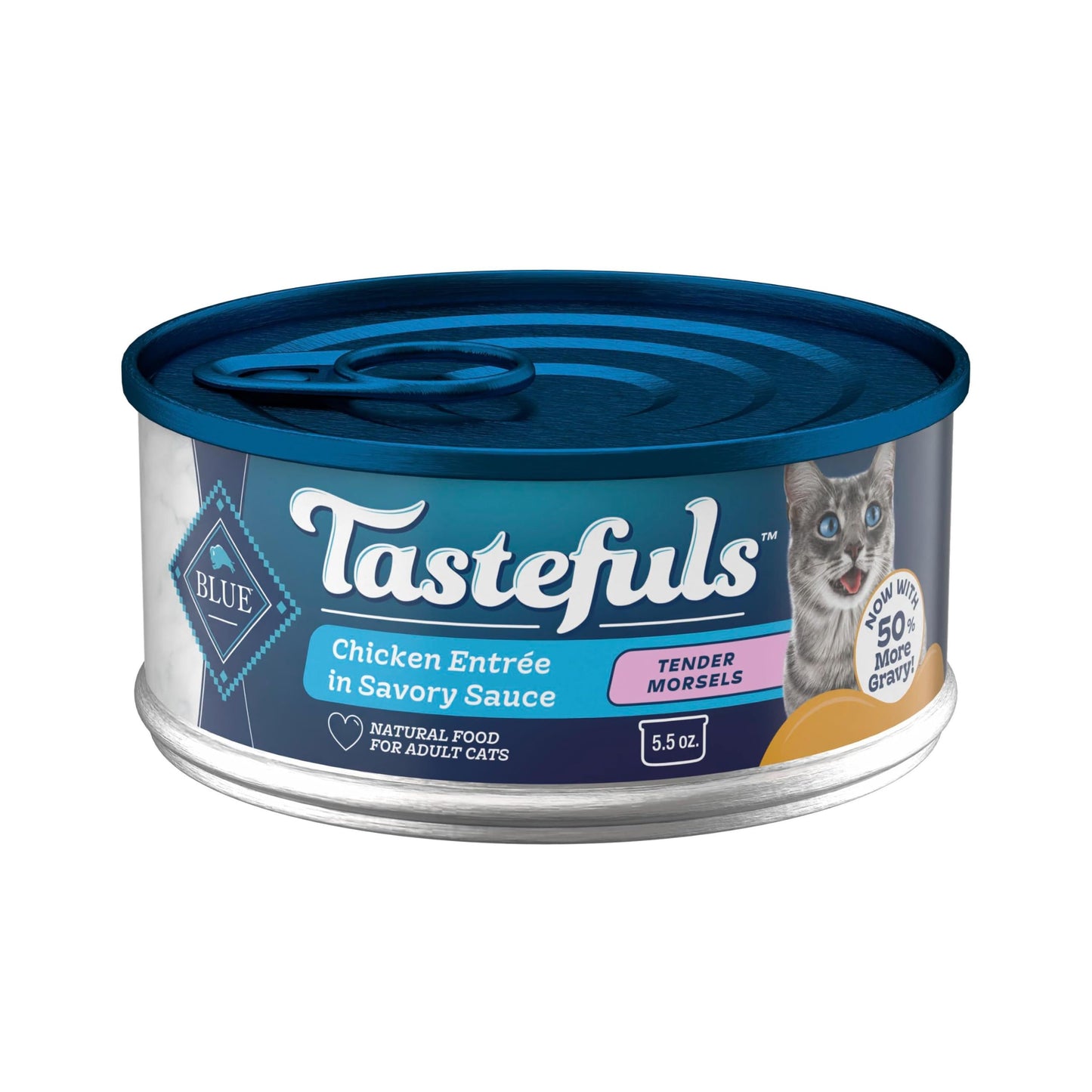 Natural Flaked Wet Cat Food for Daily Nutrition