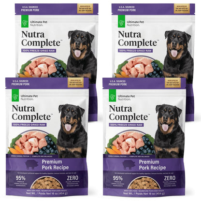 Freeze-Dried Raw Dog Food with Prebiotics
