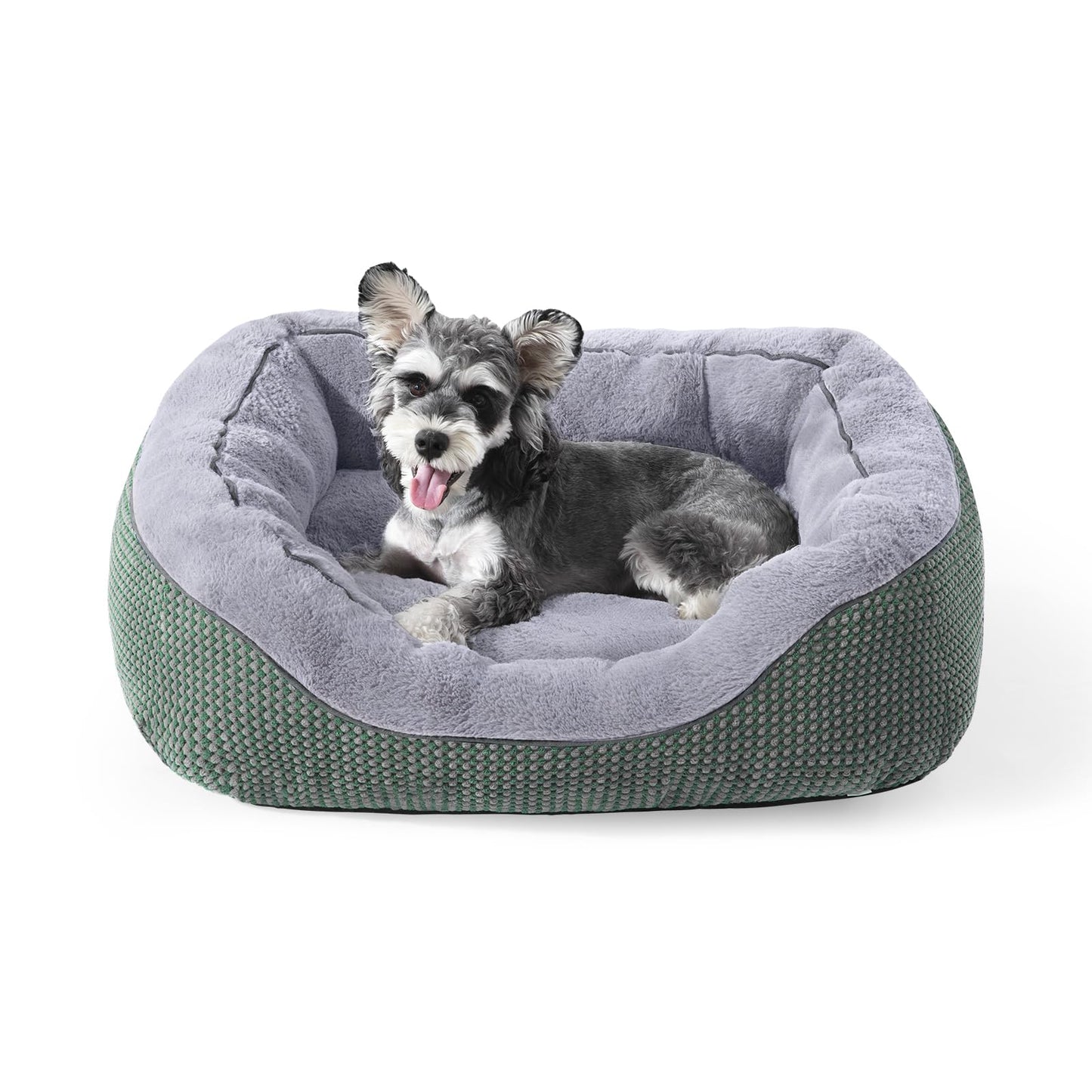 Orthopedic Calming Dog Bed with Anti-Slip Bottom