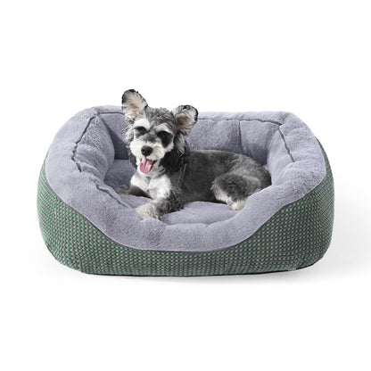 Orthopedic Calming Dog Bed with Anti-Slip Bottom