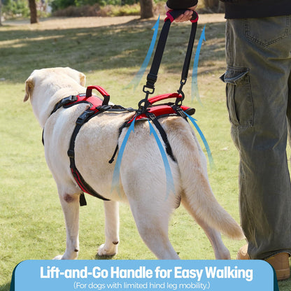 Full-Body Dog Lift Harness for Senior Dogs