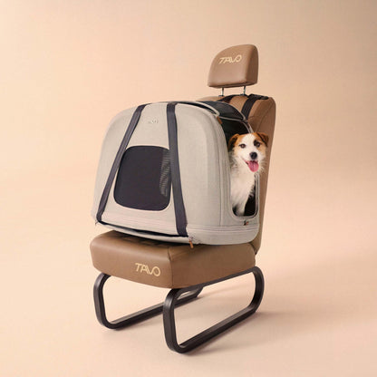 Crash-Tested Pet Travel Crate with Memory Foam
