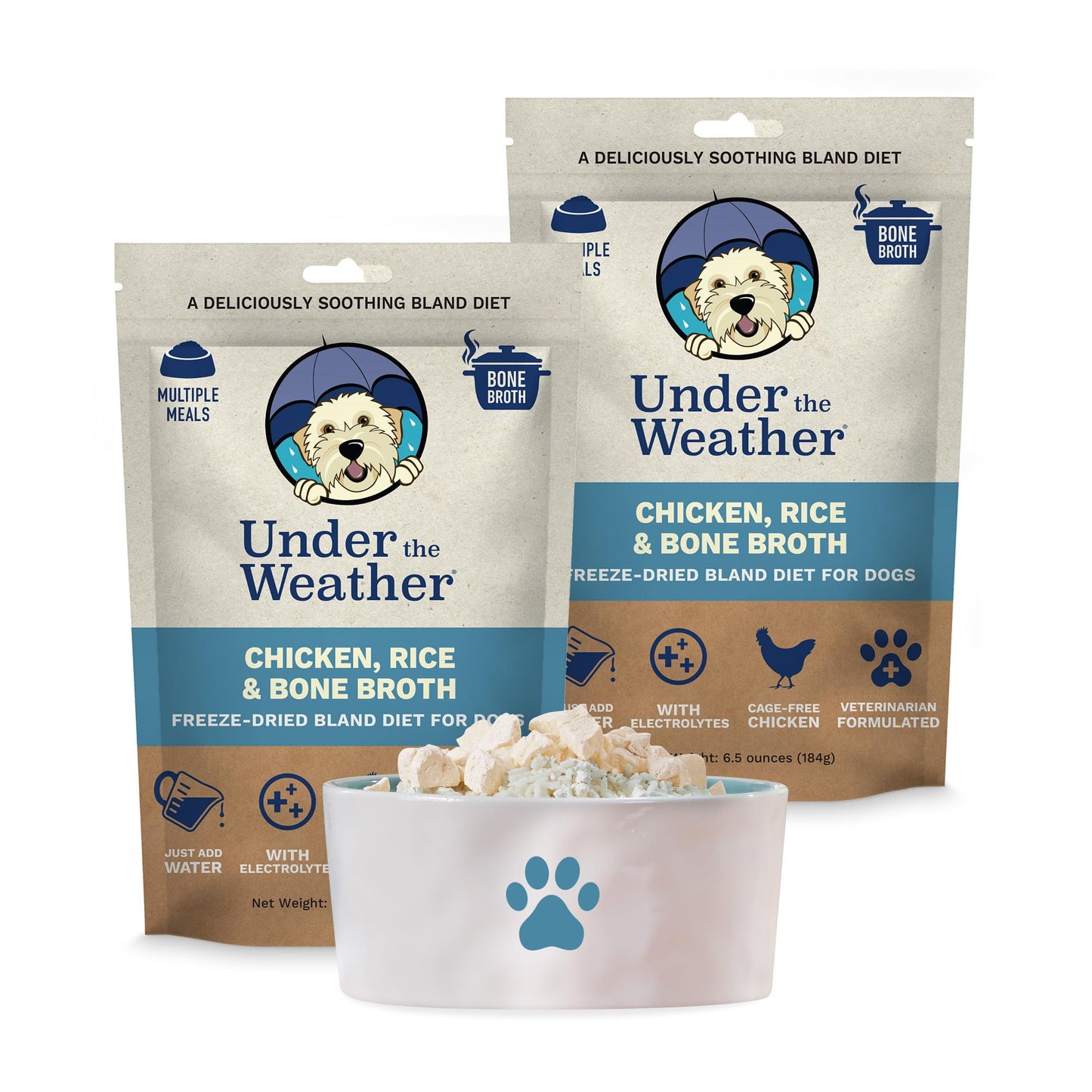 Easy-Digest Bland Diet Dog Food with Electrolytes