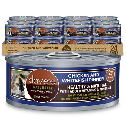 Natural Wet Cat Food Pâté & Chunks