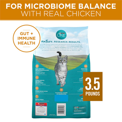 Natural Dry Cat Food with Real Chicken