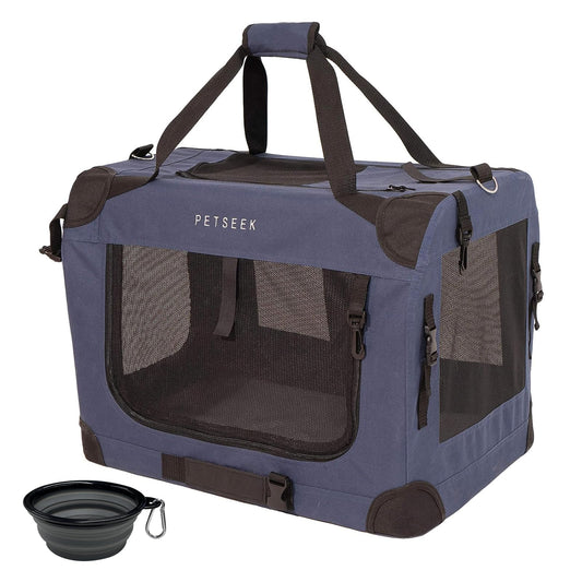 Extra-Large Soft-Sided Pet Carrier, Foldable