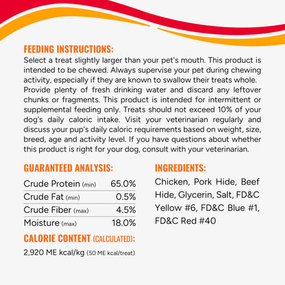 Long-Lasting Dog Treats with Real Protein