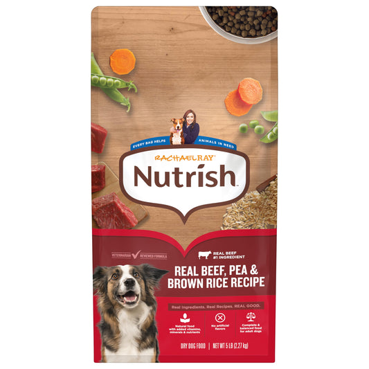 Nutrish Rachael Ray Adult Dry Dog Food Real Beef