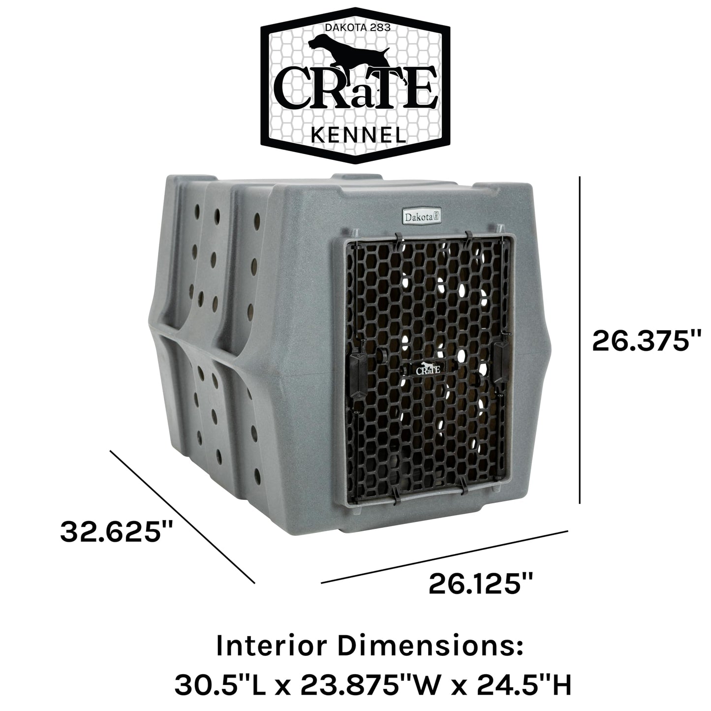 Heavy-Duty Dog Crate for Travel & Everyday Use