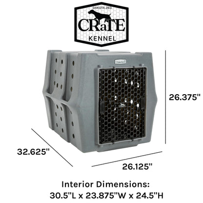 Heavy-Duty Dog Crate for Travel & Everyday Use