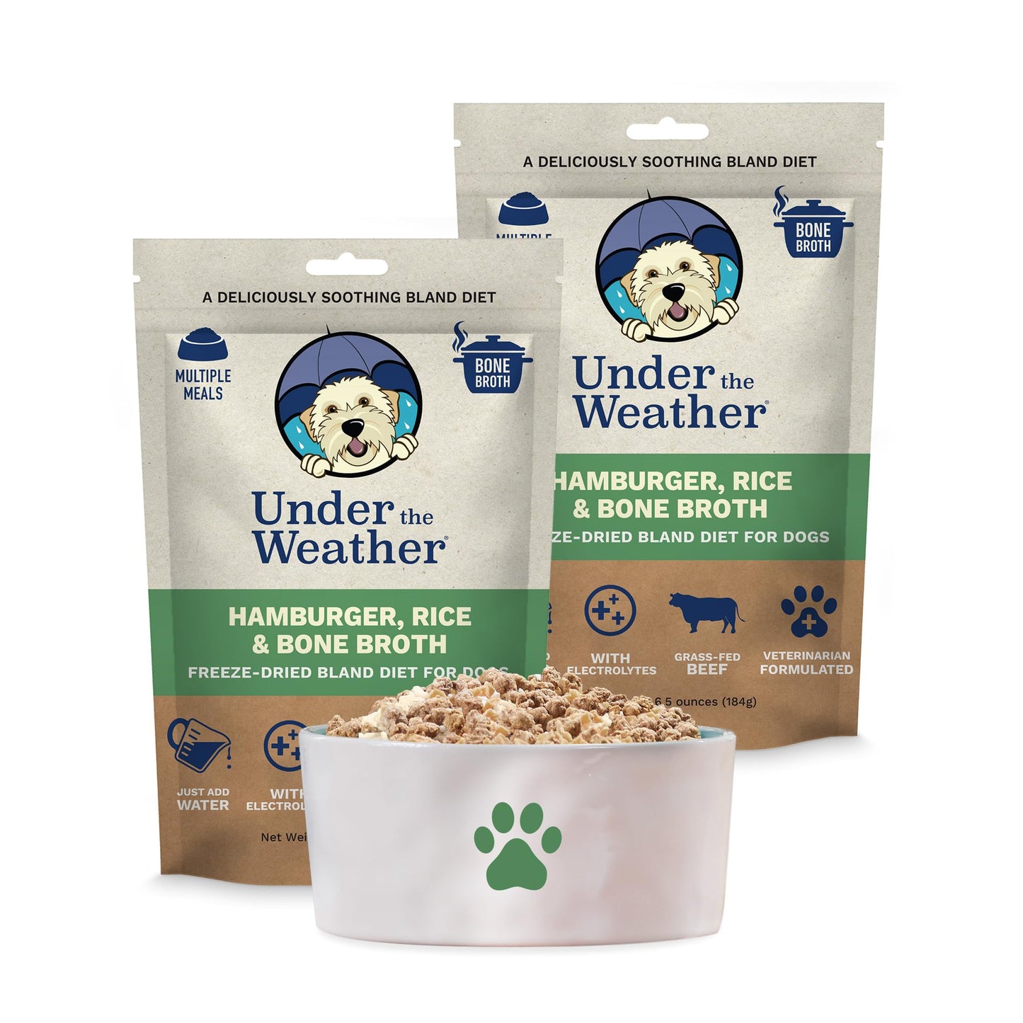 Easy-Digest Bland Diet Dog Food with Electrolytes