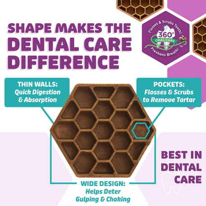 Dental Dog Treats for Daily Chewing & Oral Care
