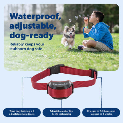 Wireless Dog Fence with Rechargeable Training Collar