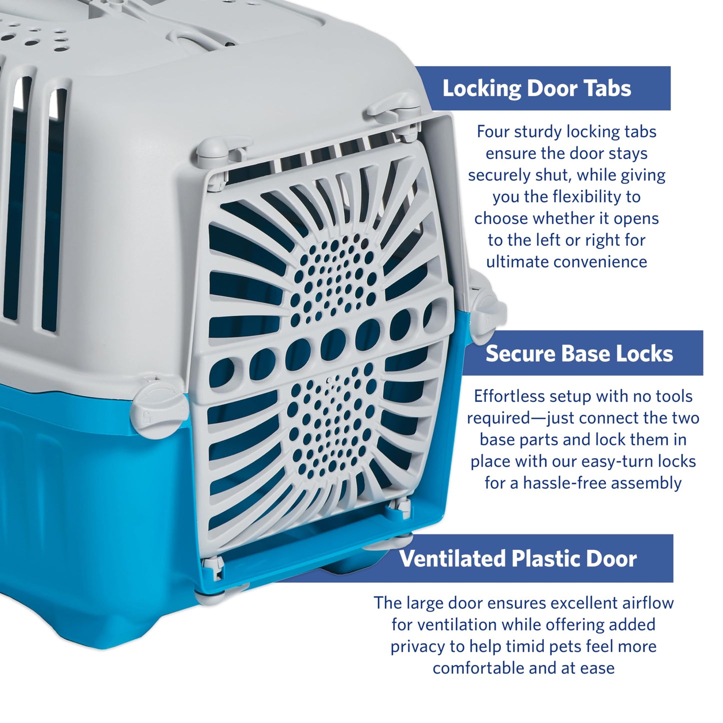 Small Pet Travel Kennel for Dogs & Cats