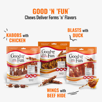 Long-Lasting Dog Treats with Real Protein
