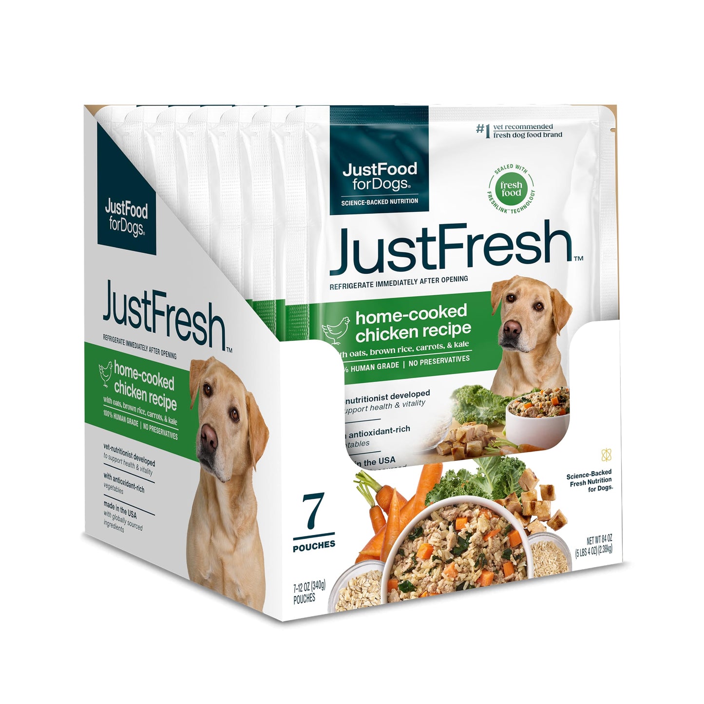 Fresh Wet Dog Food with Human-Grade Ingredients
