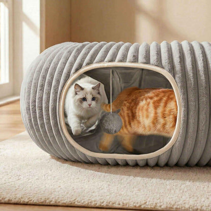 Interactive Cat Tunnel for Play & Exploration